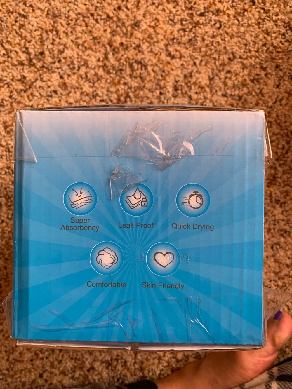 Super Absorbency Disposable Underpads - Blue